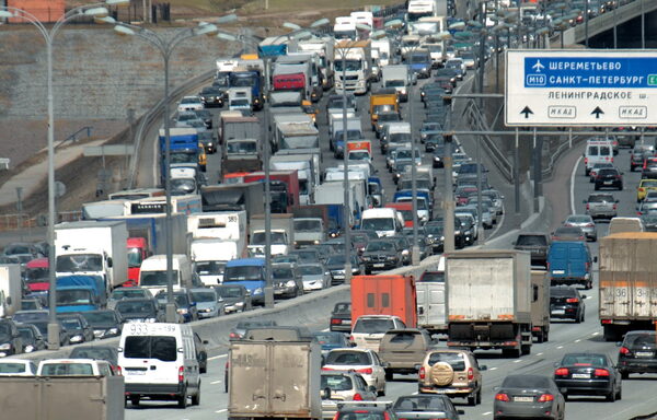 въезд в москву